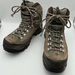 North Face Dhaulagiri X2 Hiking Boots Women's Size 8.5 Tan  Good Used Condition